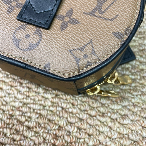 Louis Vuitton Mini Boite Chapeau Monogram Brown Black