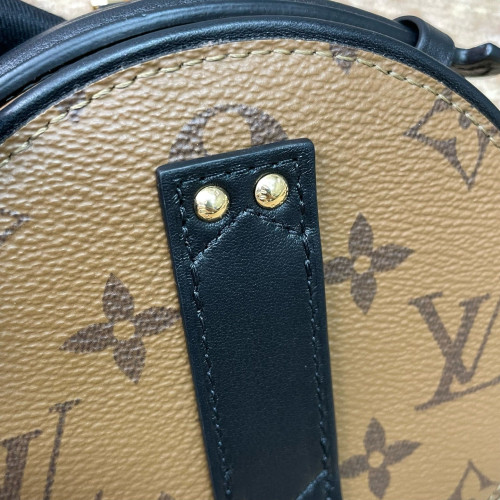 Louis Vuitton Mini Boite Chapeau Monogram Brown Black