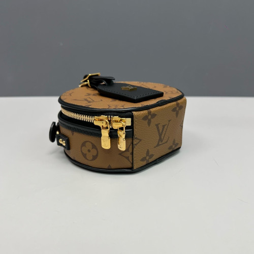 Louis Vuitton Mini Boite Chapeau Monogram Brown Black