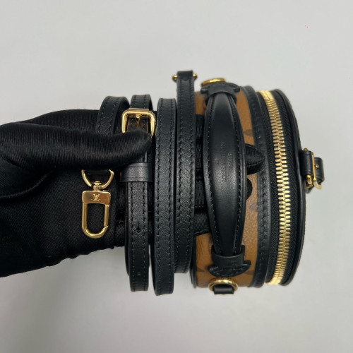 Louis Vuitton Mini Boite Chapeau Monogram Brown Black