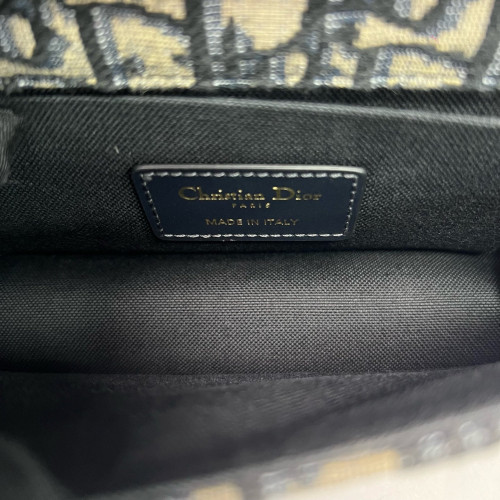 Dior 30 Montaigne East-Wast Bag Oblique Navy Beige Black