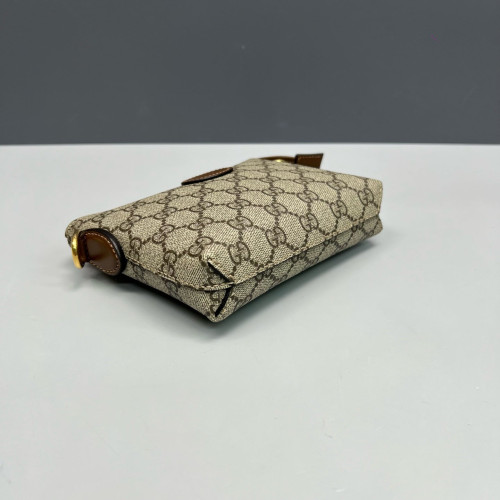 Gucci Crossbody Bag GG Supreme Monogram Beige Brown