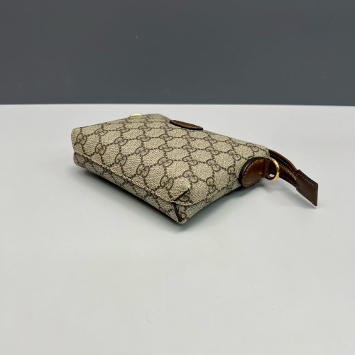 Gucci Crossbody Bag GG Supreme Monogram Beige Brown