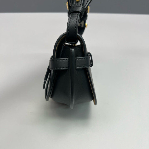 Loewe Mini Gate Calfskin Black