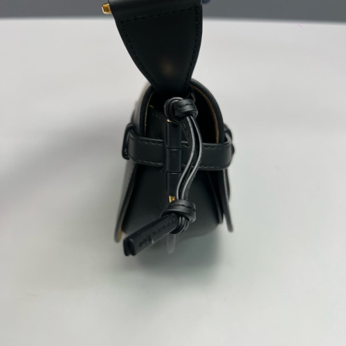 Loewe Mini Gate Calfskin Black