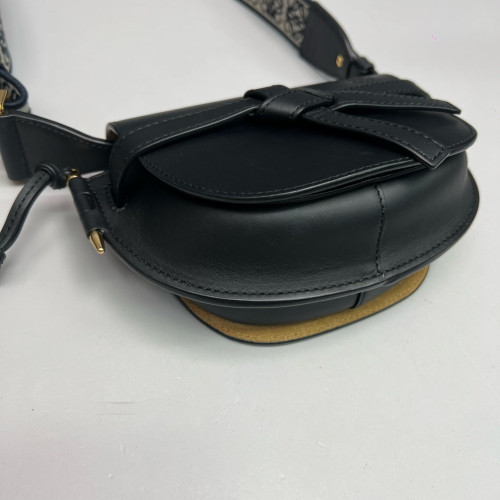 Loewe Mini Gate Calfskin Black