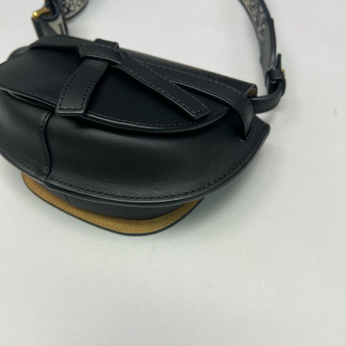 Loewe Mini Gate Calfskin Black
