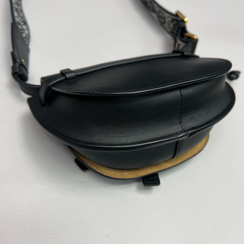 Loewe Mini Gate Calfskin Black