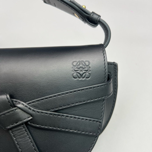 Loewe Mini Gate Calfskin Black