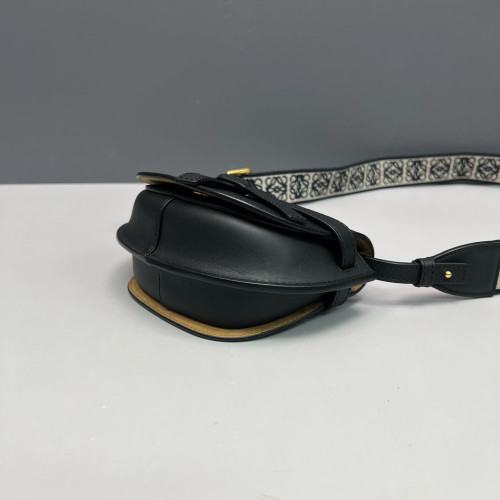 Loewe Mini Gate Calfskin Black