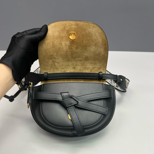 Loewe Mini Gate Calfskin Black