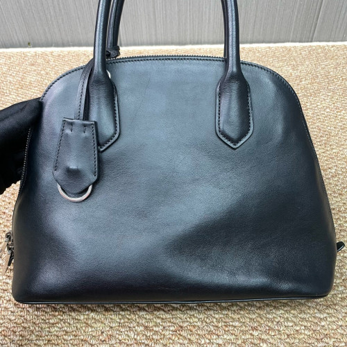 Prada Dome Calfskin Black Red White