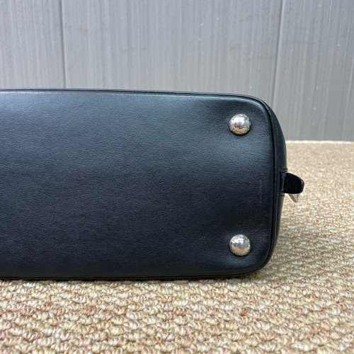 Prada Dome Calfskin Black Red White