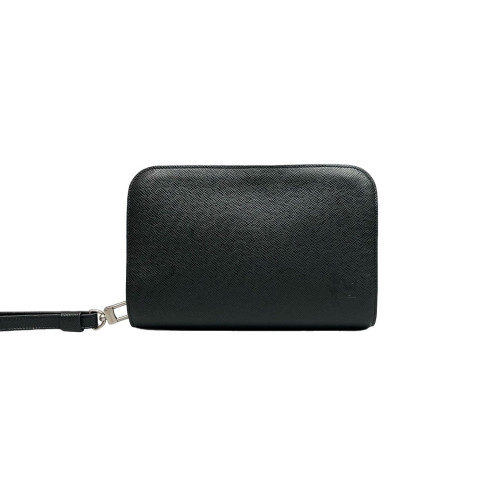 Louis Vuitton Clutch Saffiano Calfskin Black Louis Vuitton Clutch Saffiano Calfskin Black