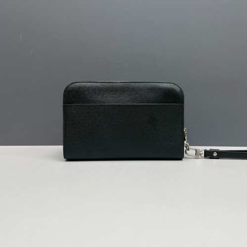 Louis Vuitton Clutch Saffiano Calfskin Black Louis Vuitton Clutch Saffiano Calfskin Black