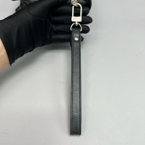Louis Vuitton Clutch Saffiano Calfskin Black Louis Vuitton Clutch Saffiano Calfskin Black