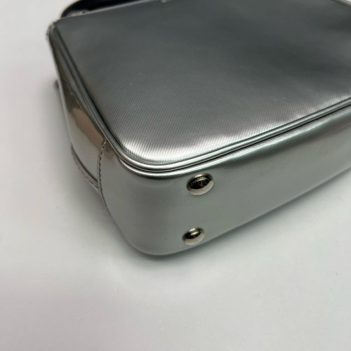 Burberry Small DK88 Calfskin Silver Burberry Small DK88 Calfskin Silver