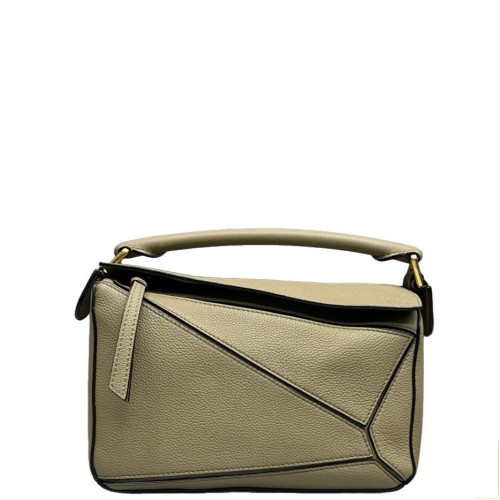 Loewe Small Puzzle Grained Calfskin Grey Loewe Small Puzzle Grained Calfskin Grey
