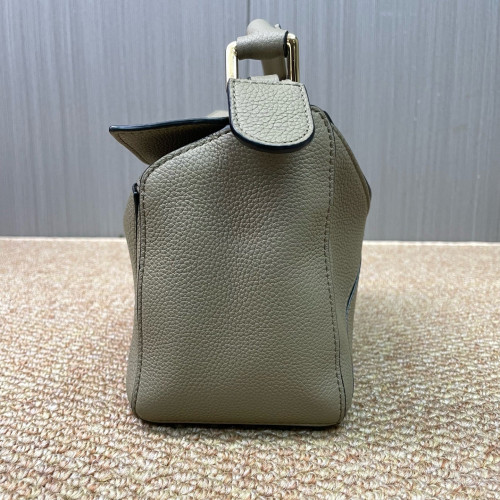 Loewe Small Puzzle Grained Calfskin Grey Loewe Small Puzzle Grained Calfskin Grey