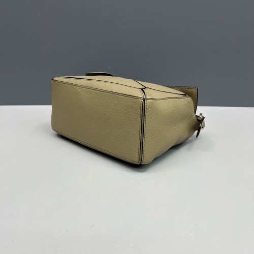 Loewe Small Puzzle Grained Calfskin Grey Loewe Small Puzzle Grained Calfskin Grey