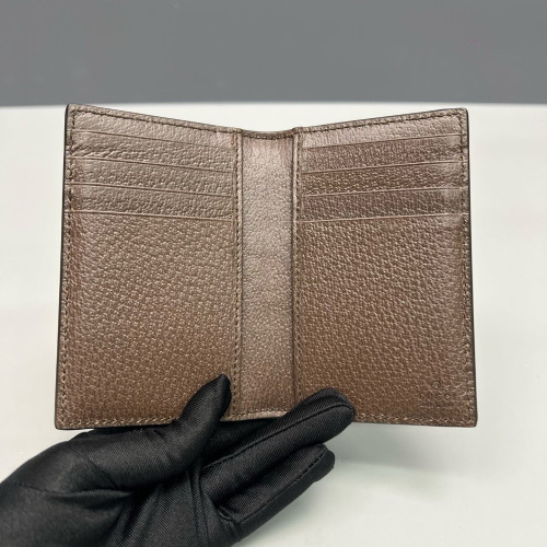 Gucci Web Ophidia Card Holder GG Supreme Monogram Beige Brown Green Gucci Web Ophidia Card Holder GG Supreme Monogram Beige Brown Green