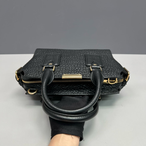 Burberry Crossbody Bag Grained Calfskin Black
