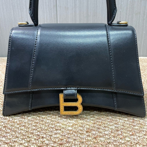 Balenciaga Hourglass Small Calfskin Black Balenciaga Hourglass Small Calfskin Black