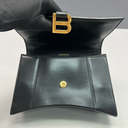 Balenciaga Hourglass Small Calfskin Black Balenciaga Hourglass Small Calfskin Black
