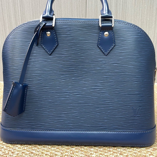 Louis Vuitton Alma PM Epi Navy Blue