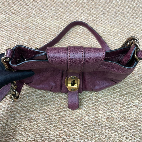 Burberry Crossbody Bag Calfskin Azalea