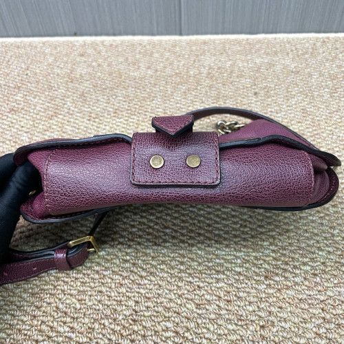 Burberry Crossbody Bag Calfskin Azalea