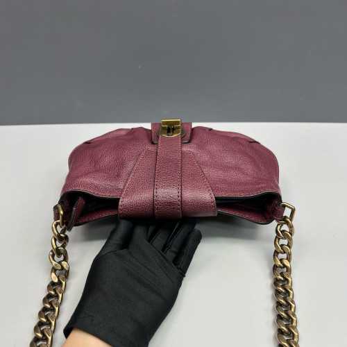 Burberry Crossbody Bag Calfskin Azalea