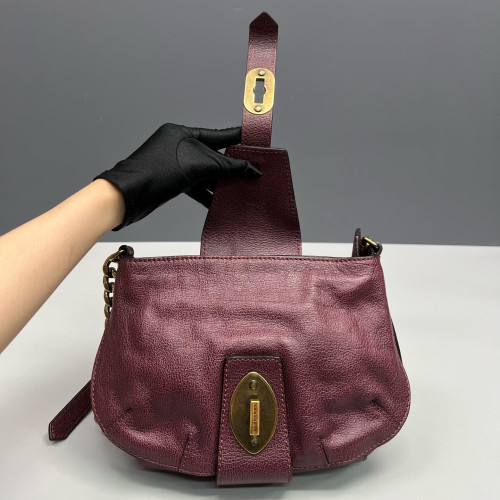 Burberry Crossbody Bag Calfskin Azalea