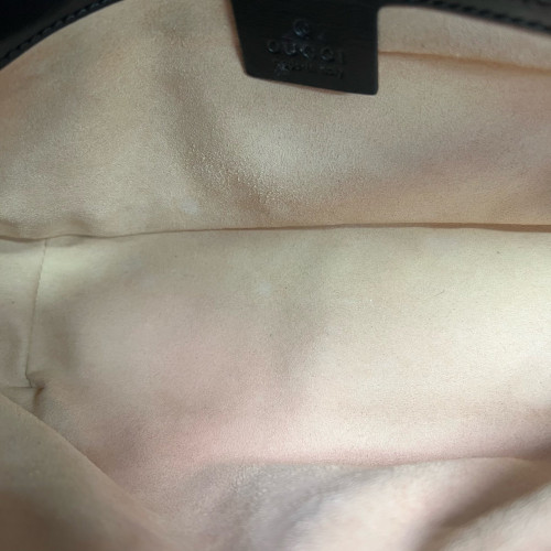 Gucci Matelasse Small GG Marmont Calfskin Black