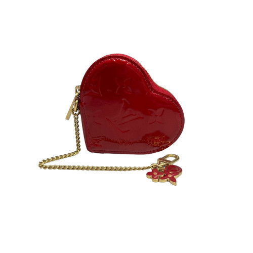 Louis Vuitton Coin Purse Vernis Red Louis Vuitton Coin Purse Vernis Red