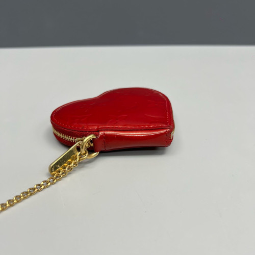 Louis Vuitton Coin Purse Vernis Red Louis Vuitton Coin Purse Vernis Red