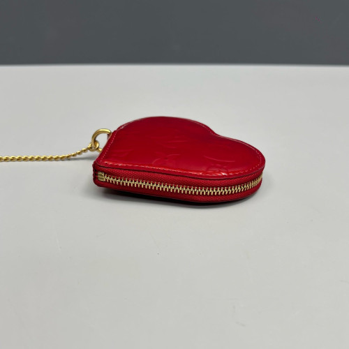 Louis Vuitton Coin Purse Vernis Red Louis Vuitton Coin Purse Vernis Red