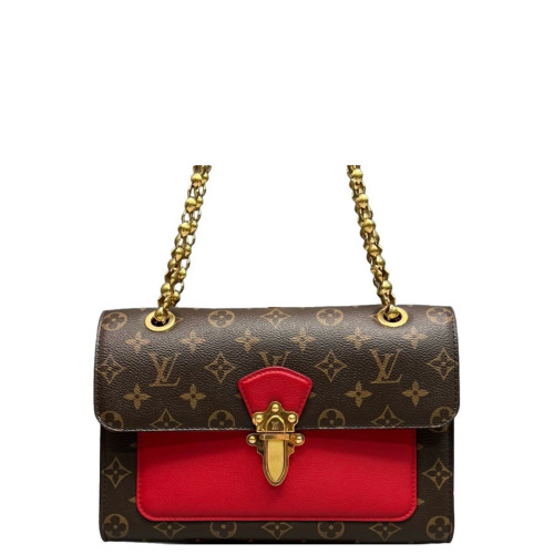 Louis Vuitton Victoire Monogram Brown Red