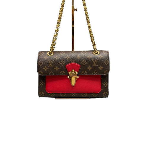 Louis Vuitton Victoire Monogram Brown Red