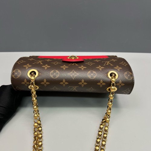 Louis Vuitton Victoire Monogram Brown Red