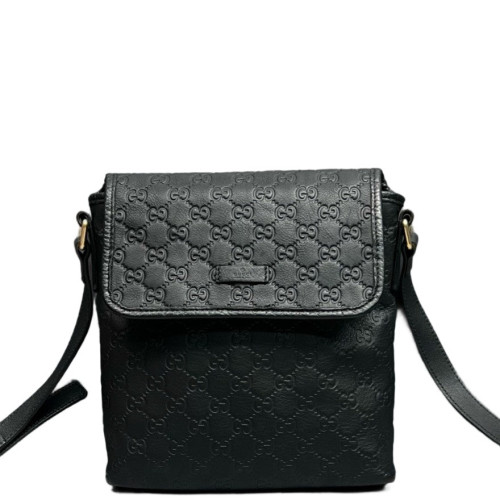 Gucci Messenger Guccissima Black