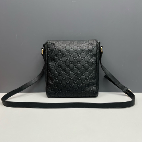Gucci Messenger Guccissima Black