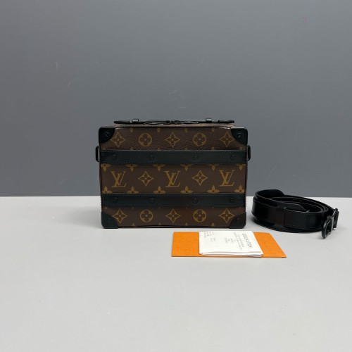 Louis Vuitton Soft Trunk Top Handle Bag Monogram Brown