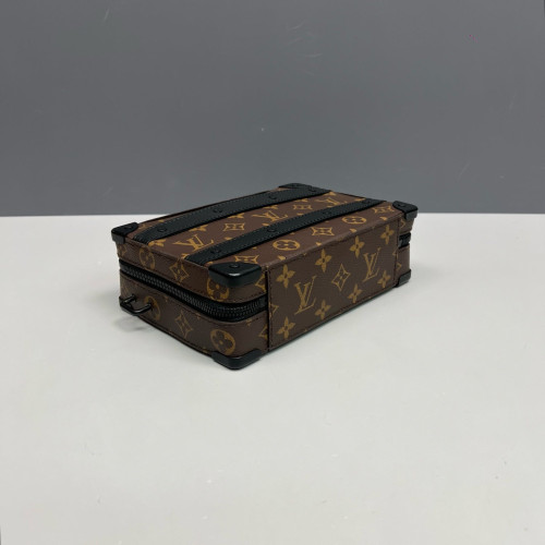 Louis Vuitton Soft Trunk Top Handle Bag Monogram Brown