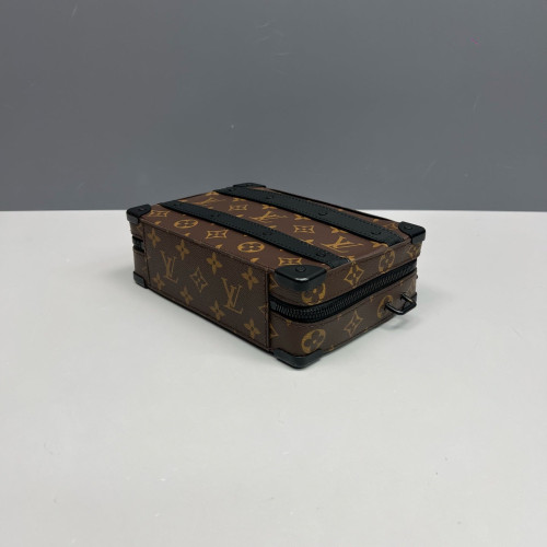 Louis Vuitton Soft Trunk Top Handle Bag Monogram Brown