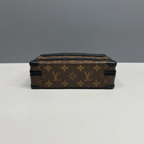 Louis Vuitton Soft Trunk Top Handle Bag Monogram Brown