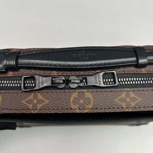 Louis Vuitton Soft Trunk Top Handle Bag Monogram Brown