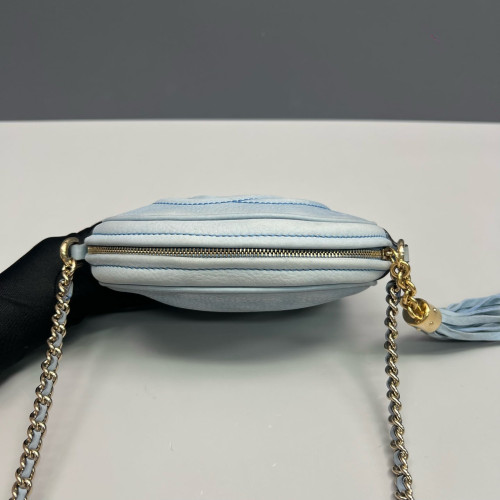 Gucci Tassel Camera Case Calfskin Azur Blue