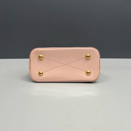 Louis Vuitton Alma BB Vernis Monogram Pink