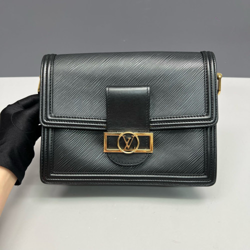 Louis Vuitton Dauphine MM Epi Black